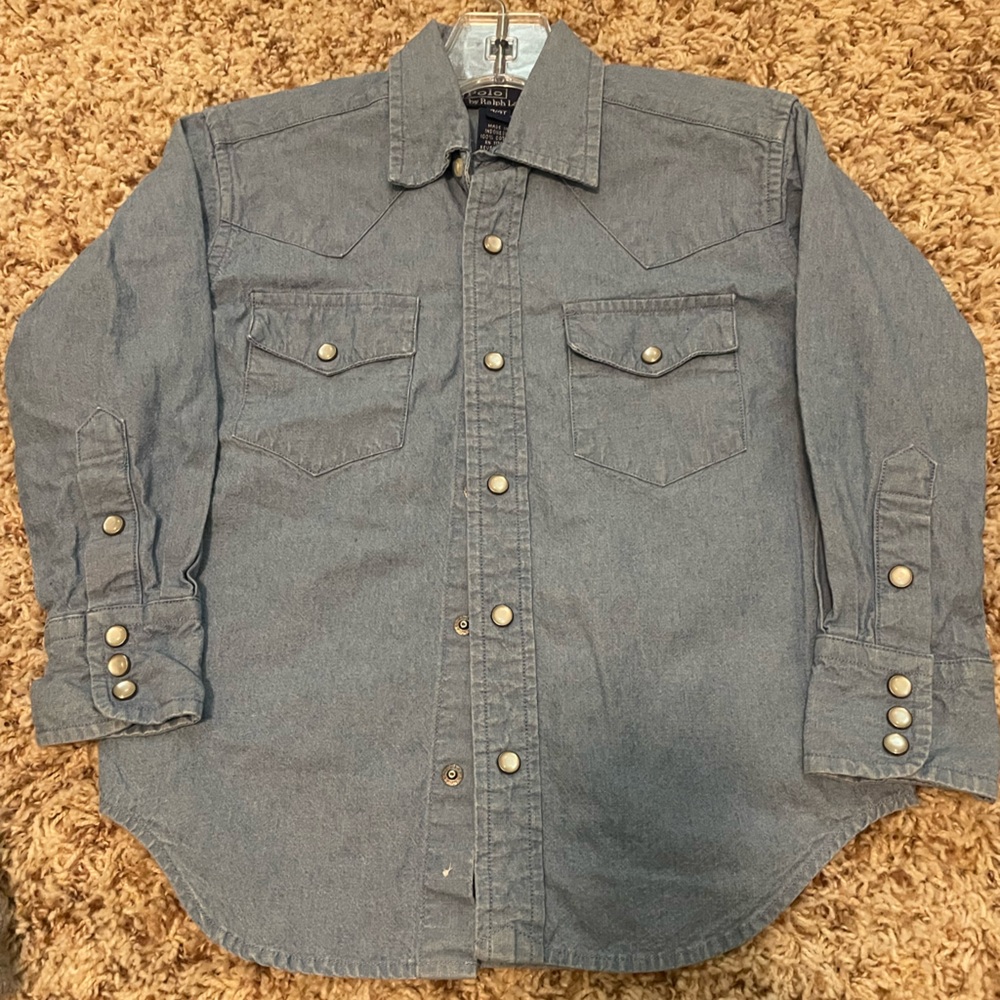 Ralph Lauren Blue Denim Shirt